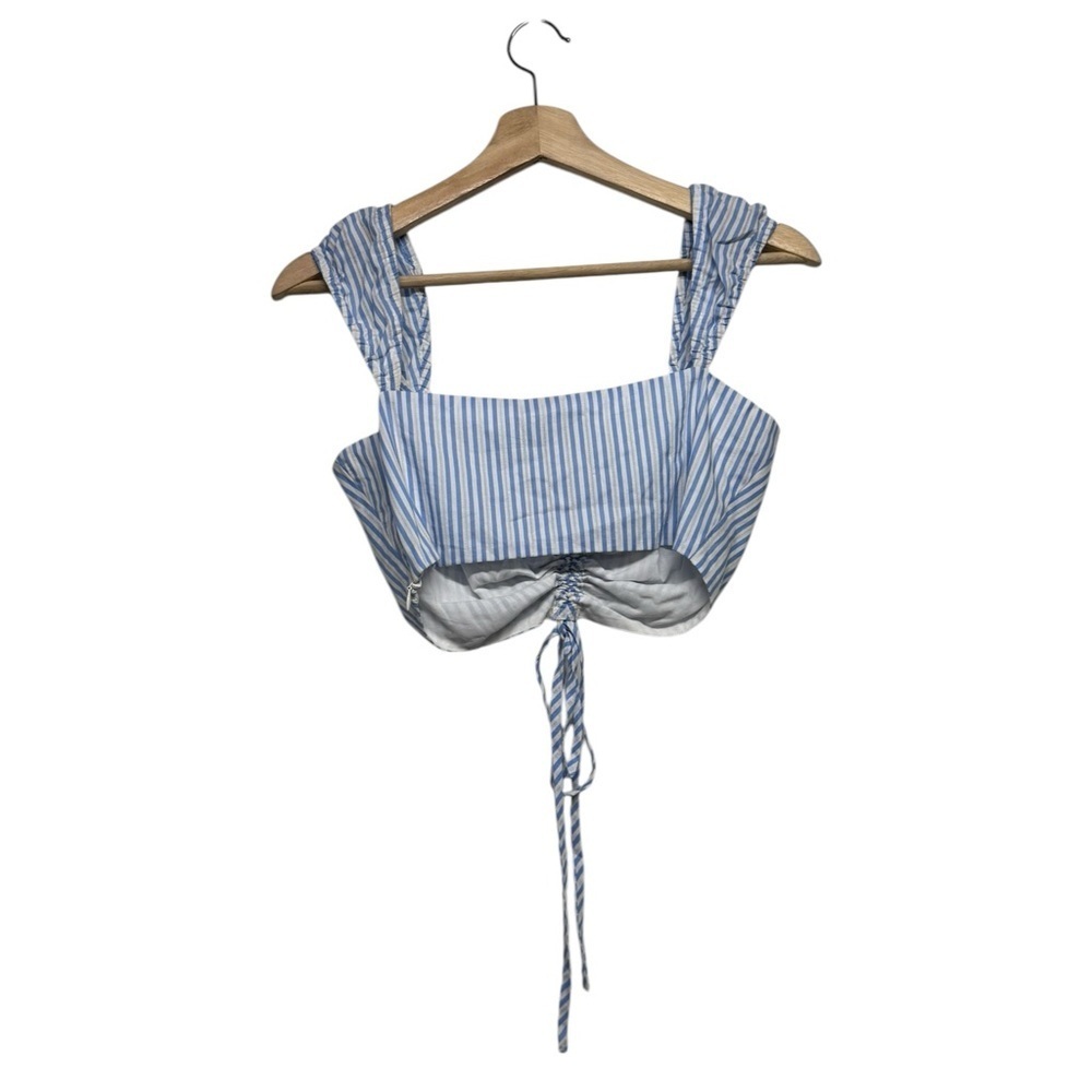 NWOT REVOLVE L’ACADEMIE The Catalina Top Sky Stripe S - Picture 8 of 9